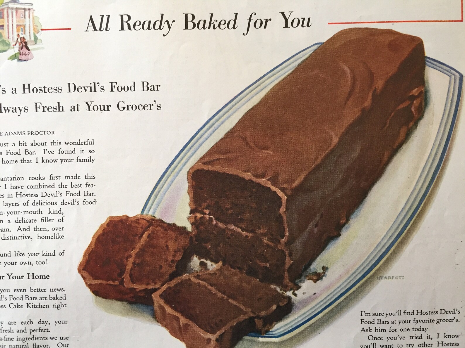 Celebration Cake Hostess Chocolate Cake Iconic 1920s Madison Etsy