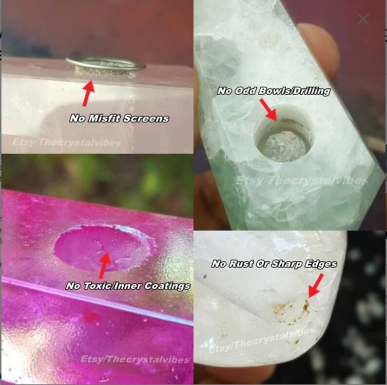 labradorite Quartz Crystal Smoking Alien Pipe gemstone pipe glass pipe amethyst citrine Ceremonial pipe alien,