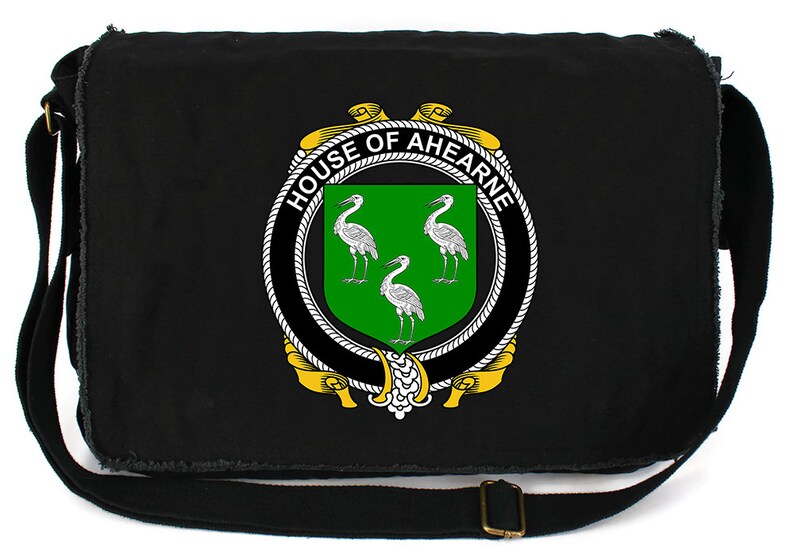 Irish House Heraldry Ahearne Canvas Bag Design-15269