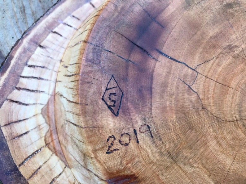 Cherry End Grain Live Edge Bowl Etsy