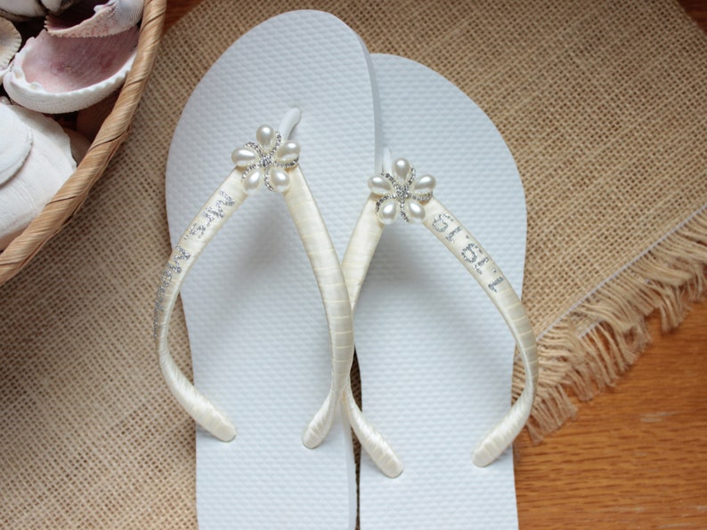 wedding day slippers