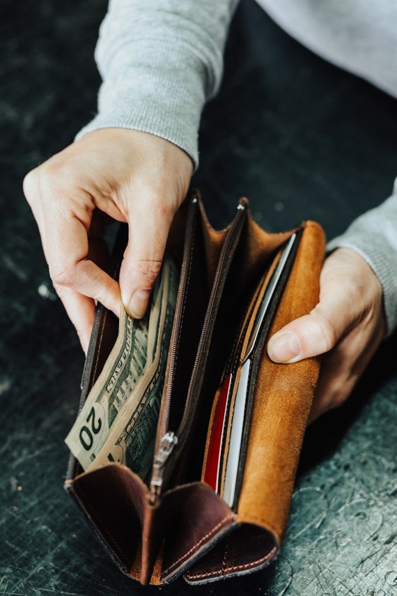 Women s Leather Wallet Women s Wallet Ladies Leather Wallet Full Grain Leather Women s Wallet Ladies Brown Wallet Women s Brown Wallet Etsy Canada