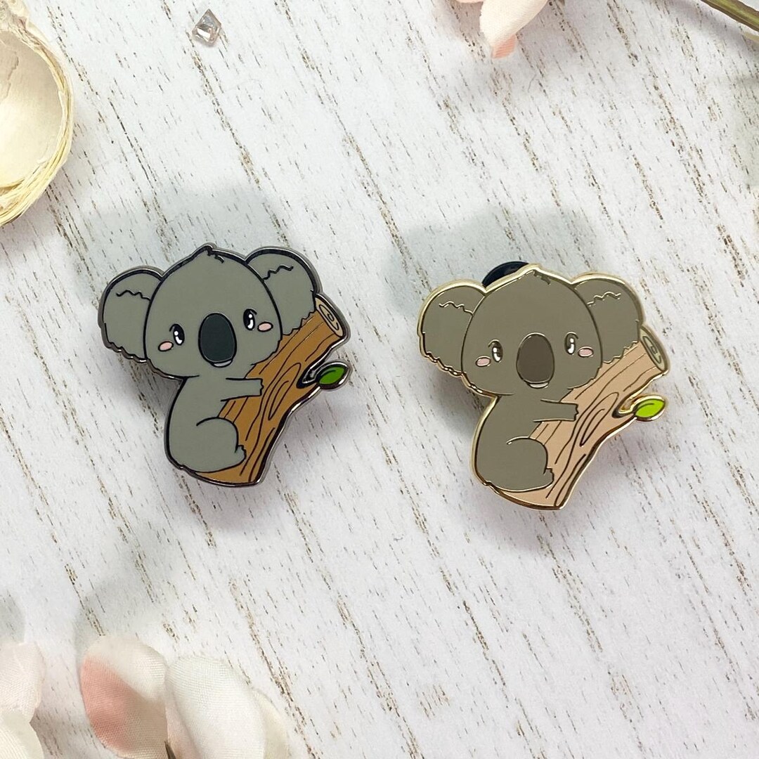 Koala Hard Enamel Pin - Etsy