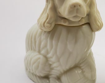 Vintage Avon, Lady Spaniel, Collectible Avon Bottle