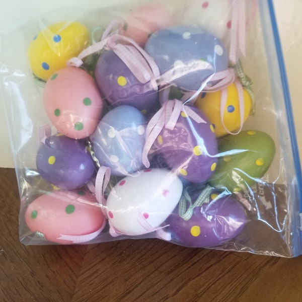 Vintage, Decorative Easter Eggs, Assorted Lots ,Foam and Plastic Eggs