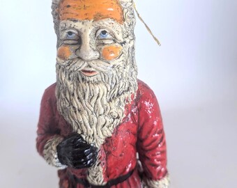 Ornement de Noël de style ancien, figurine de Père Noël à suspendre