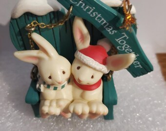 Vintage Christmas Ornament, Our Christmas Together 1994