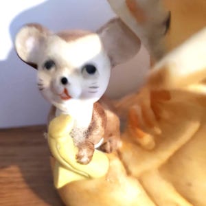 Vintage, Mouse and Boot Vase, Ceramic Vase