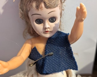 Vintage Six Inch Sleepy Eye Doll, Restoration