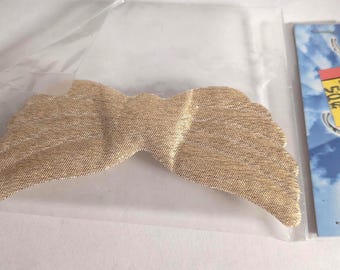 Angel Wings, Gold Fabric, Three One Half Inches, New Old Stock