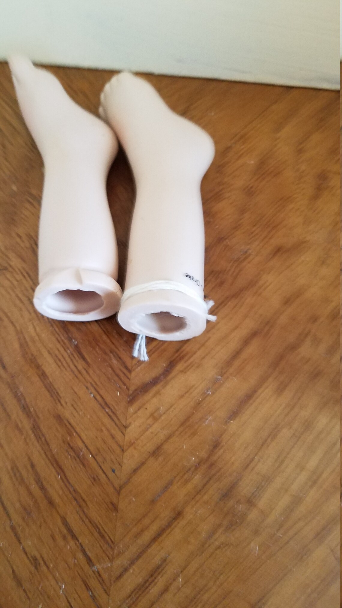 Mixed Porcelain Doll Parts Pair Legs Neck Base Etsy