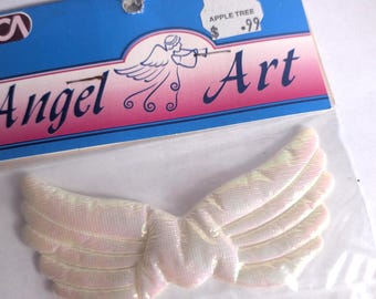 Angel Wings, Three Inches, Fabric, New Old Stock