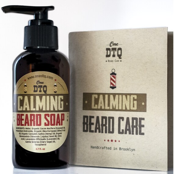 Beard Soap Calming Blend is a Perfect Beard Wash to Clean Etsy