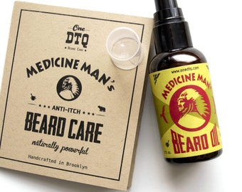 De Medicijnman baard olie / baard Conditioner - groot voor het verzorgen van de baarden, snorren, goatees. Bevordert baardgroei.