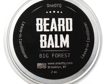 Baard balsem - baard verzorgen met 100% natuurlijke Leave in Conditioner. Temt en verzacht harde gezichtshaar. Dikker en baard netjes houdt.