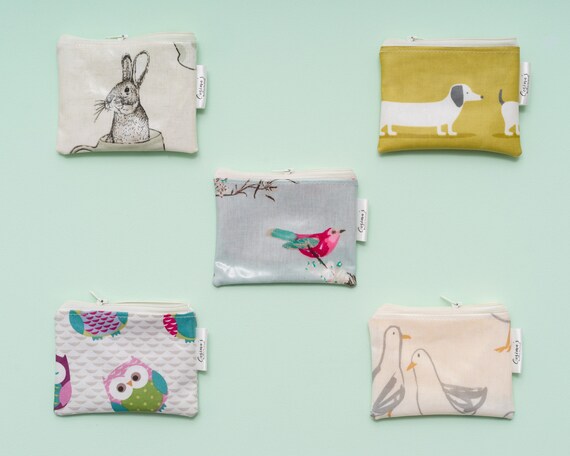 oilcloth purse