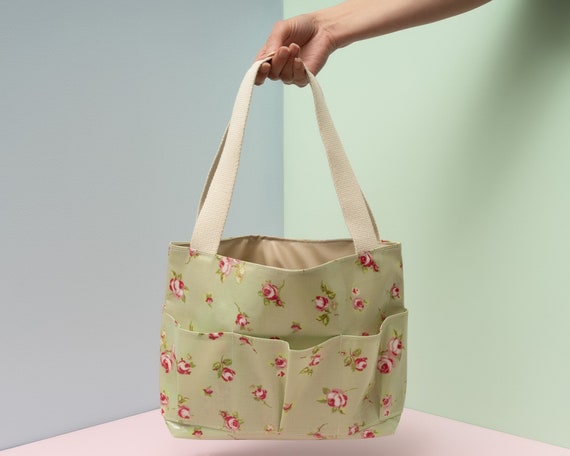 Project Bag Storage Bag Oilcloth Bag Gardening Bag - Etsy