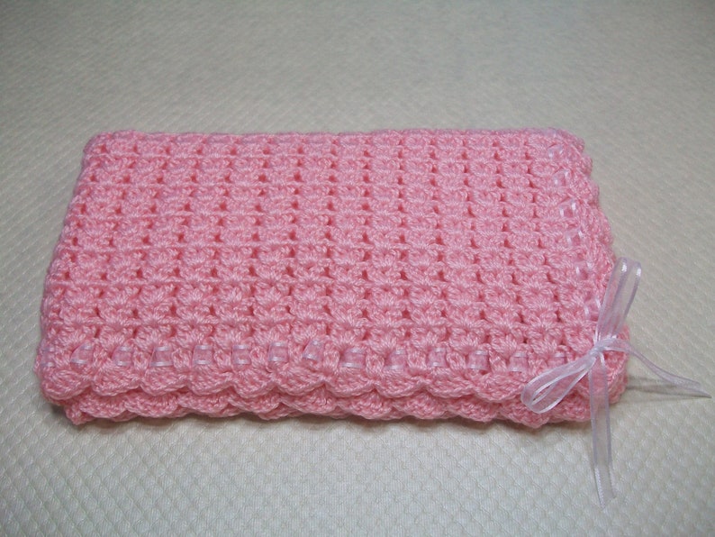 Pink Baby Booties Pink Crochet Baby Blanket Afghan Set Pink Baby Cardigan Baby Hat Blanket Set Pink Beanie Set Purple Baby Hat