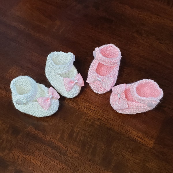 Hot Pink Baby Shoes - Etsy