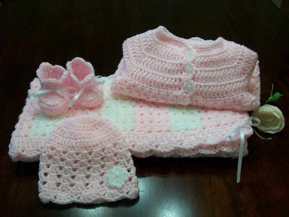 etsy crochet baby blanket