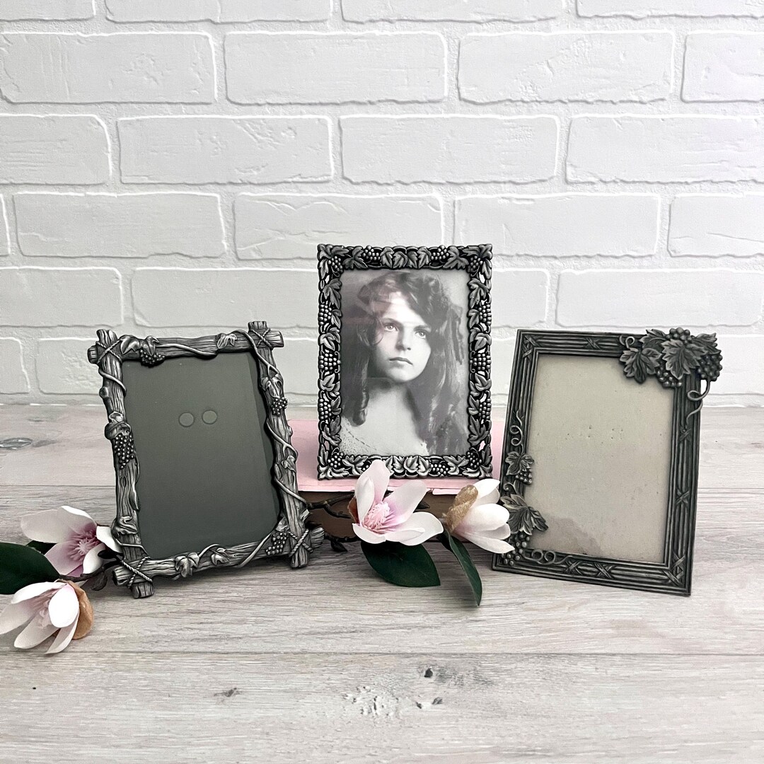 Set of 3 Small Frames, Group of Frames, Small Picture Frames, Multi ...