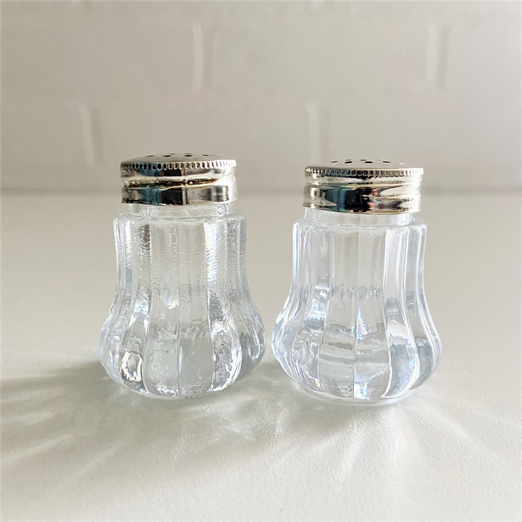 Vintage Salt and Pepper Set Tiny Salt and Pepper Silver and Etsy UK
