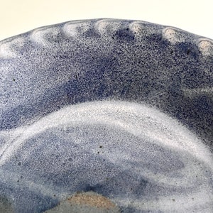Vintage Ceramic Serving Bowl, Handmade Bowl, Pie Plate, Hand Painted, Decorative Bowl, Mountain Dishes, Pasta Bowl, Salad Bowl, Fruit Bowl image 8