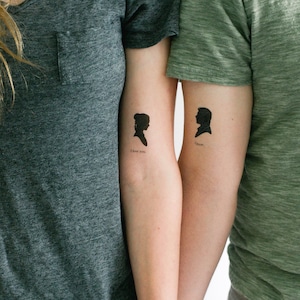 Han and Leia Temporary Tattoos- SmashTat