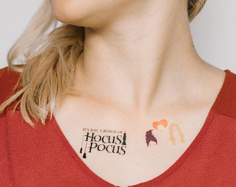 2 Hocus Pocus Temporary Tattoos- SmashTat