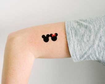 Mickey Mouse Tattoo Etsy