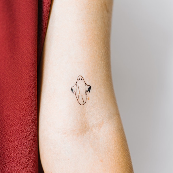 3 Ghost Temporary Tattoos- SmashTat