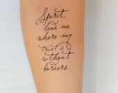 2 Oceans Temporary Tattoos - SmashTat