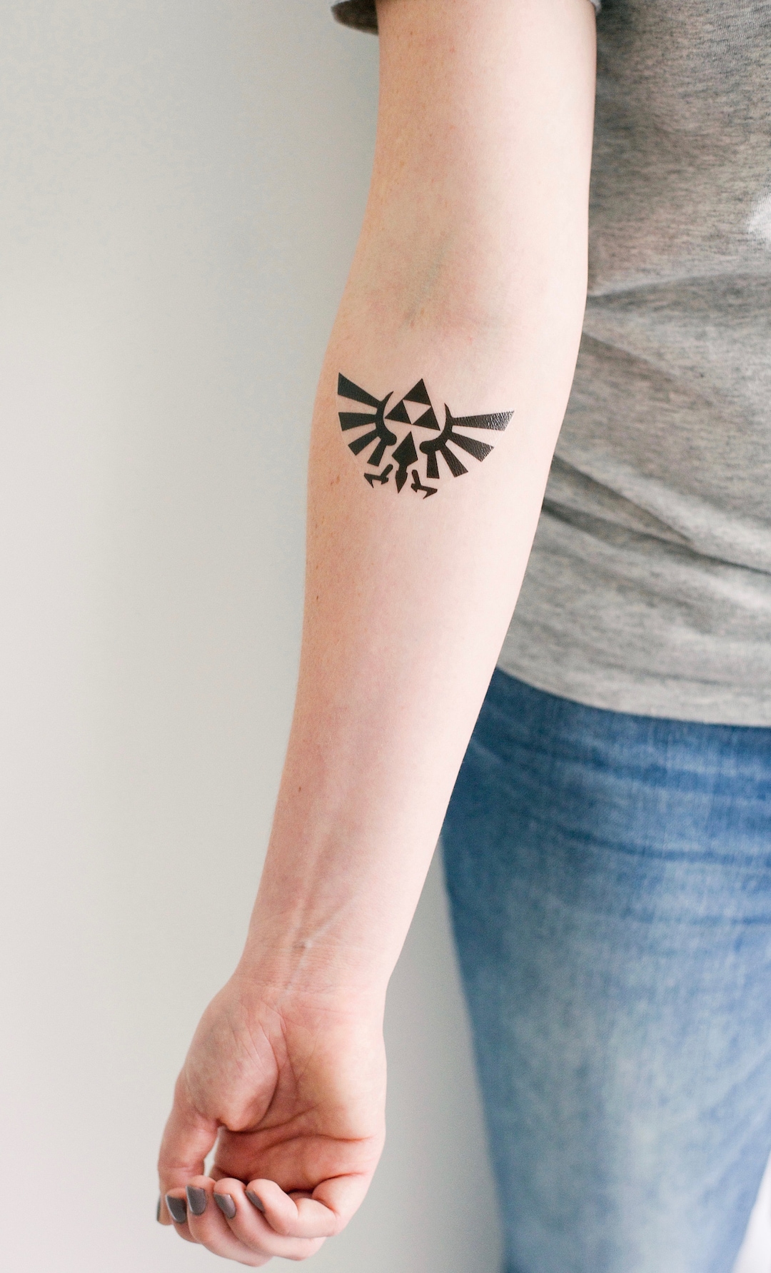 Buy 2 Triforce Temporary Tattoos Smashtat Online in India  Etsy