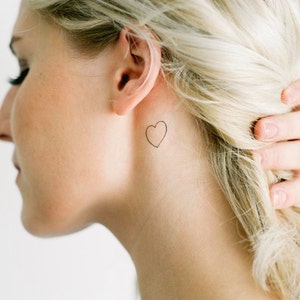 5 Heart Temporary Tattoos- SmashTat