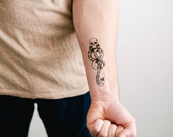 2 Dark Mark Temporary Tattoos - SmashTat