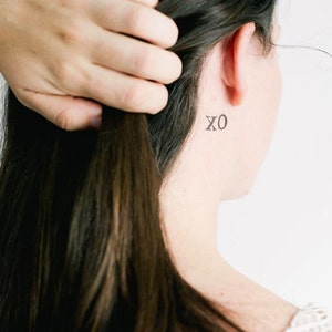 4 Sets of Hugs and Kisses Temporary Tattoos- SmashTat