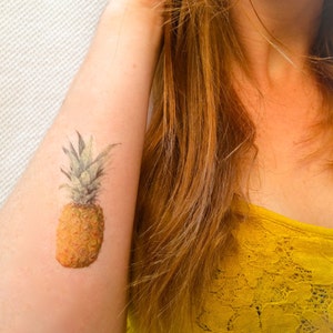 2 Pineapple Temporary Tattoos- SmashTat