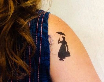 2 Mary Poppins Temporary Tattoos- SmashTat