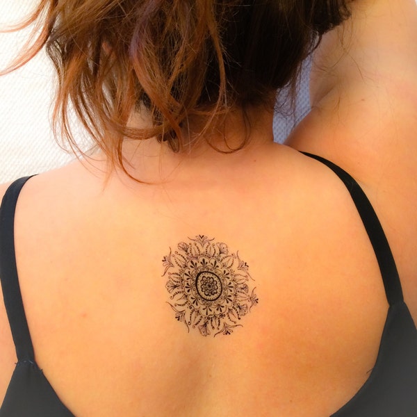 2 mandala tijdelijke Tattoos - SmashTat