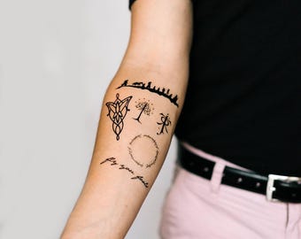 ロード・オブ・ザ・リングのタトゥーセット