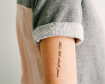 2 This Too Shall Pass Temporary Tattoos- SmashTat