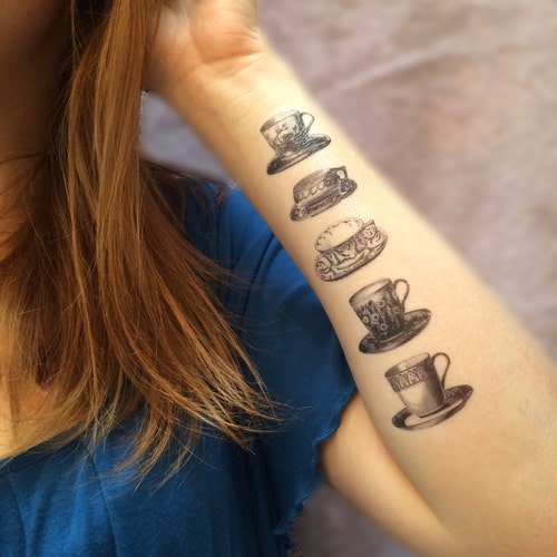 5 Vintage Teacup Temporary Tattoos Smashtat - Etsy Ireland 5 Vintage Teacup Temporary Tattoos Smashtat - Etsy Ireland