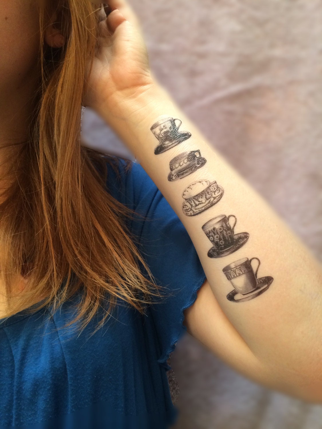5 Vintage Teacup Temporary Tattoos Smashtat - Etsy Ireland 5 Vintage Teacup Temporary Tattoos Smashtat - Etsy Ireland