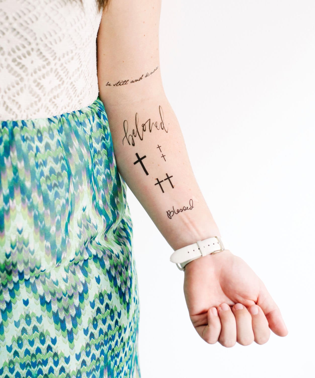Blessed Tattoo - Etsy Blessed Tattoo - Etsy