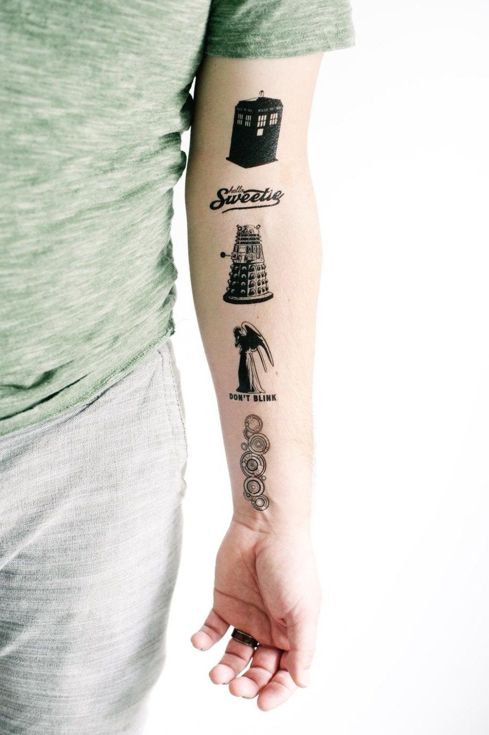 Doctor who temporary tattoos