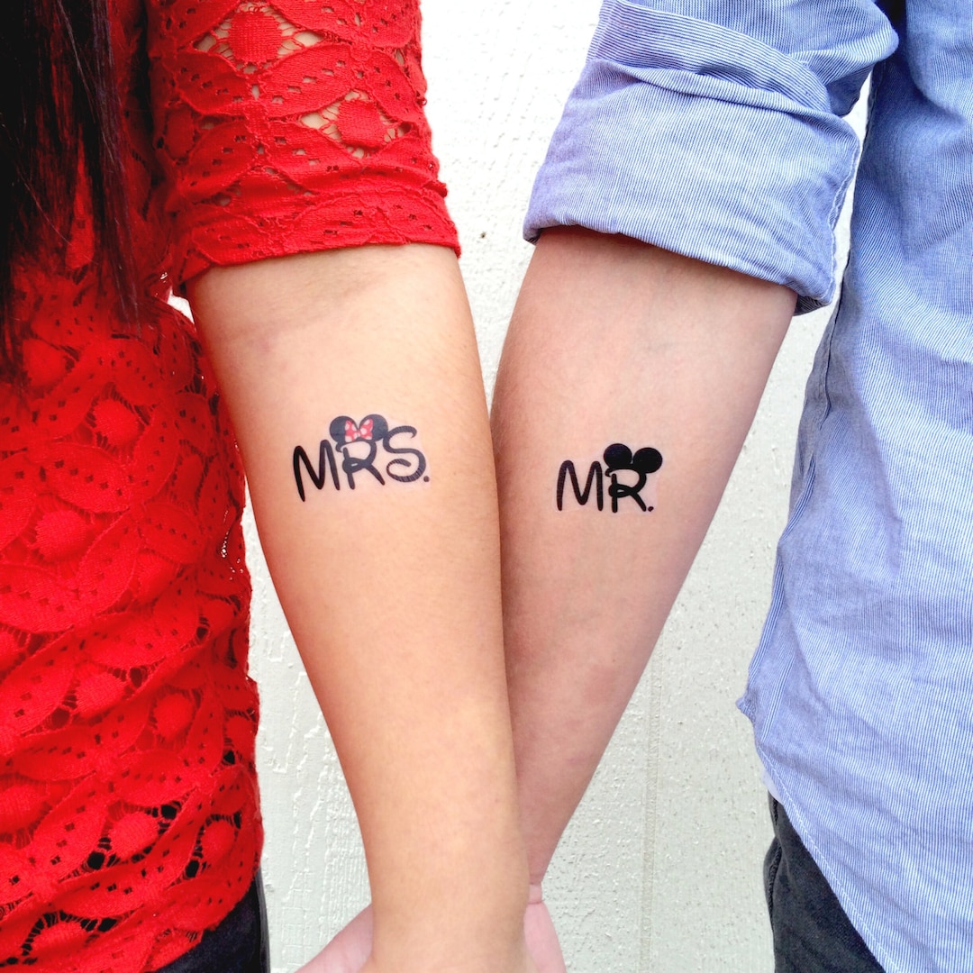 Perfect Disney Tattoos for Couples