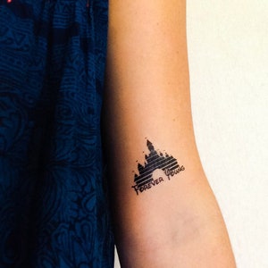 2 Disney Castle Temporary Tattoos- SmashTat