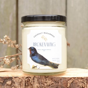 Coconut Macaroon 8 oz. Soy Candle