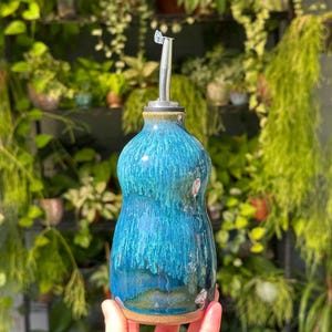Ceramic oil bottle | olive oil bottle, olive oil cruet