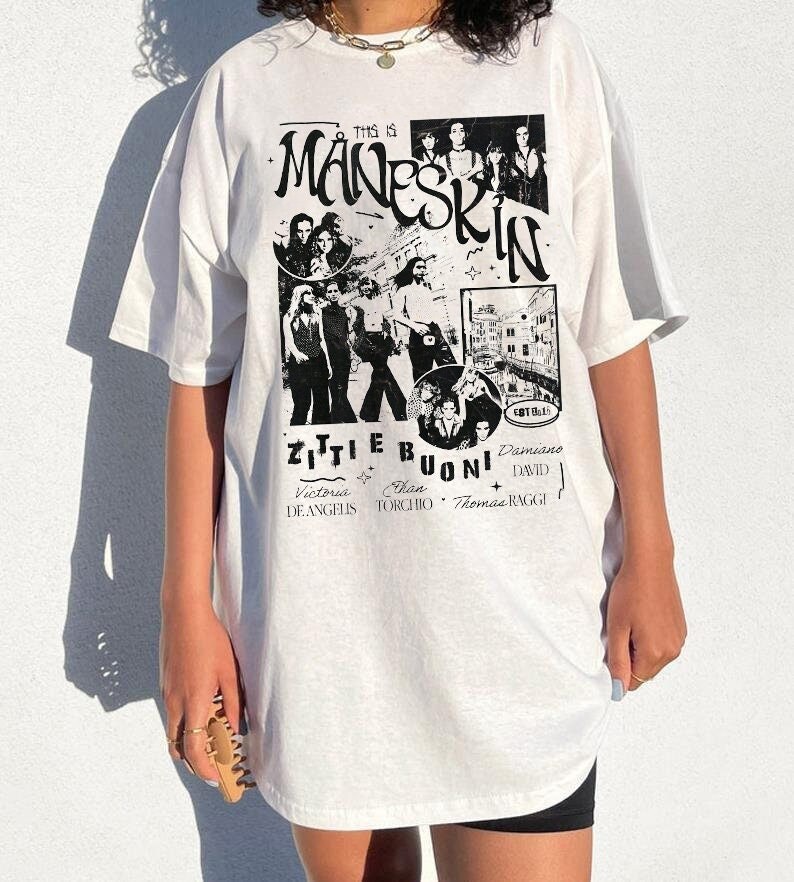 Vintage Maneskin Tour 2022 Unisex Shirt MÃ¥neskin Unisex Shirt - Etsy